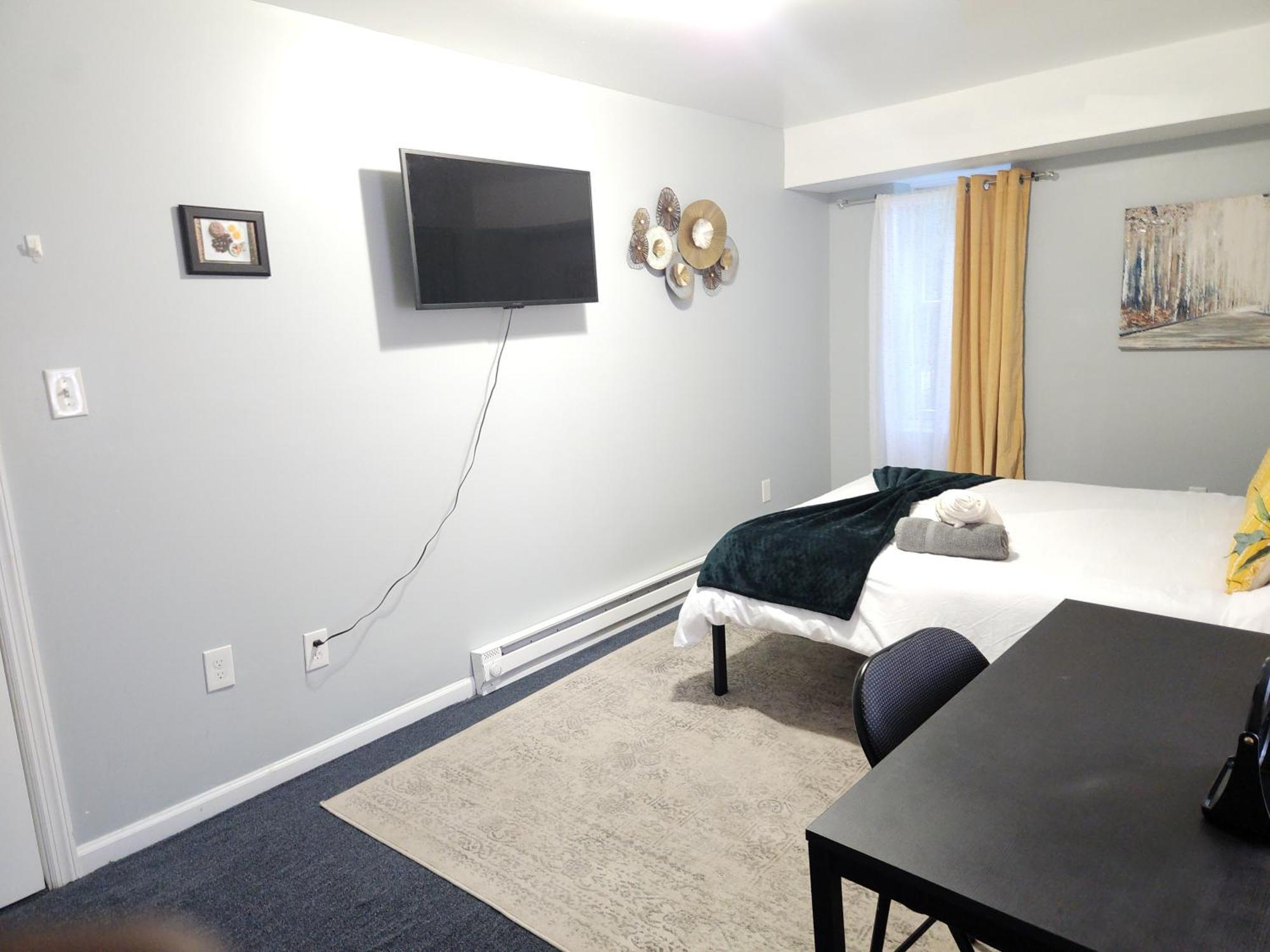 Entire 2-Bed Private Apt - Ewr/Nyc/Outlet Mall Newark Værelse billede
